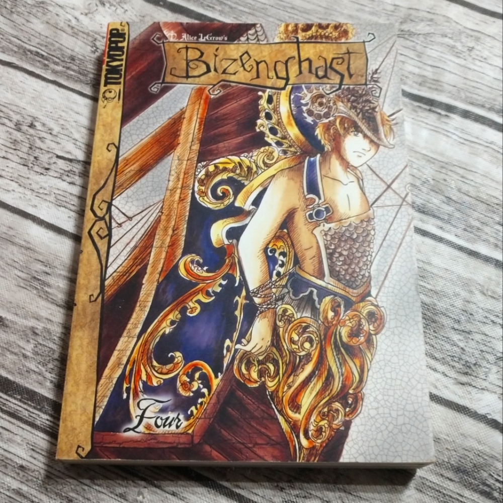 Bizenghast Volume 4 M. Alice LeGrow Like New! Manga TokyoPop Bizarre Dark Goth